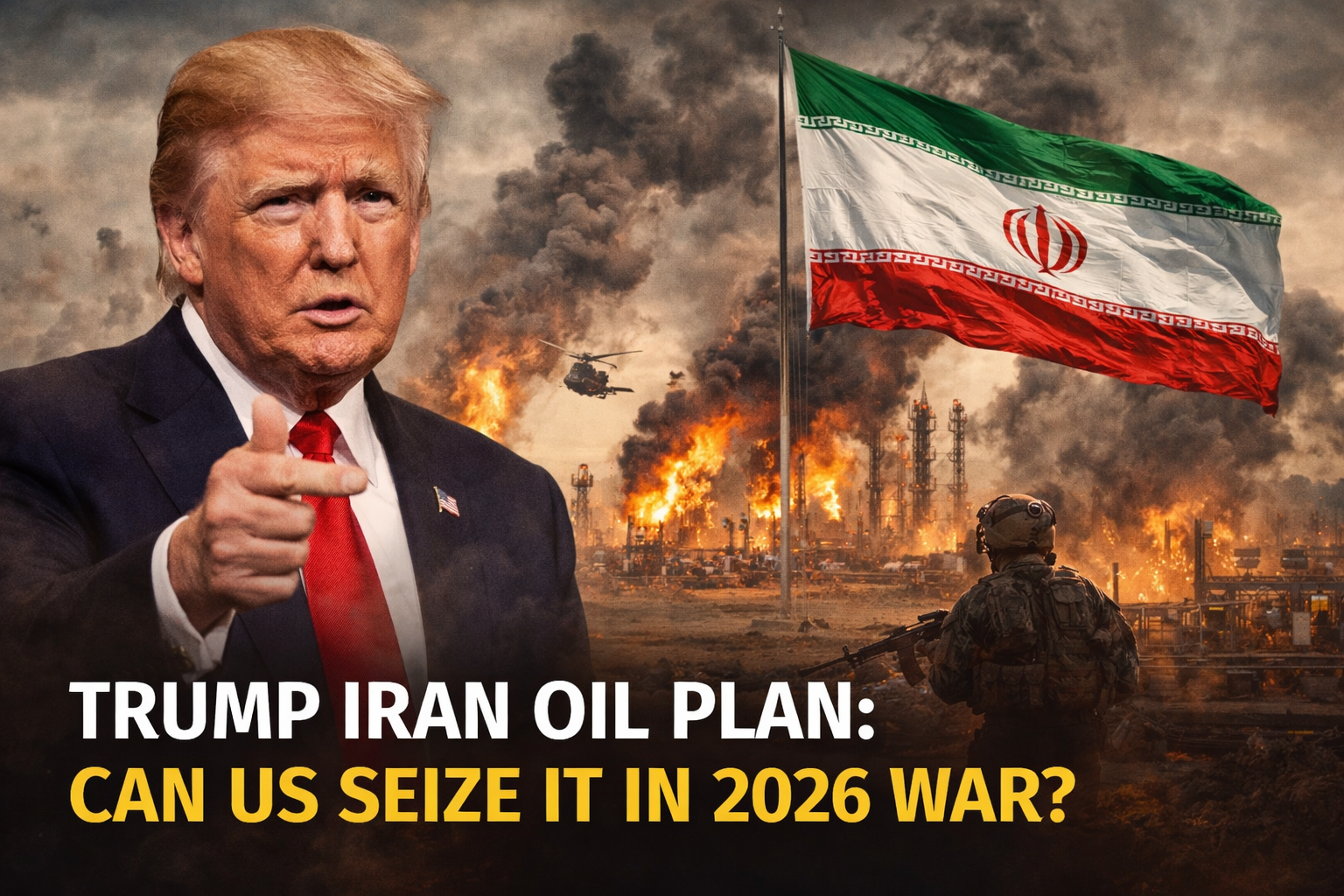 Trump’s Plan to Seize Iran’s Oil Raises Global Concerns Amid Escalating War